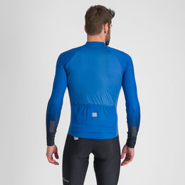 SPORTFUL Cycling winter long sleeve jersey - BODYFIT PRO - blue
