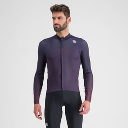 SPORTFUL Cycling winter long sleeve jersey - BODYFIT PRO - blue