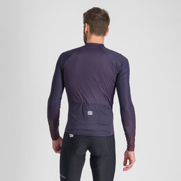 SPORTFUL Cycling winter long sleeve jersey - BODYFIT PRO - blue