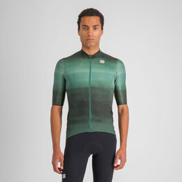 SPORTFUL Cycling short sleeve jersey - FLOW SUPERGIARA - green
