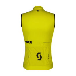 SCOTT Cycling sleeveless jersey - PRO - yellow
