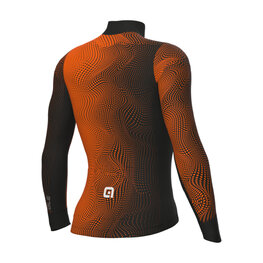 ALÉ Cycling winter long sleeve jersey - CIRCUS PR-S - orange